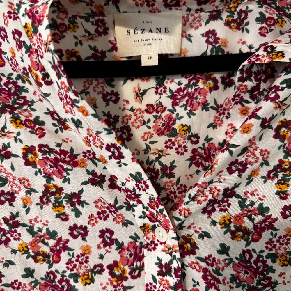 Sézane Piero shirt size 46 (14)
